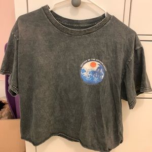 grey baggy t-shirt